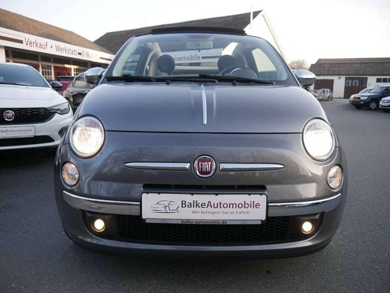 Gebraucht Fiat 500C 69 PS (50 kW) 2014 Pompei grau metallic Cabrio