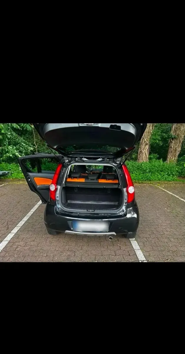 Gebraucht Opel Agila 84 PS (61 kW) 2008 Schwarz Kleinwagen
