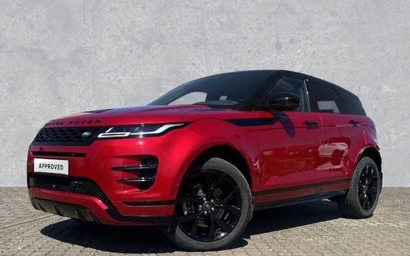 Rot Gebraucht 2021 Land Rover Range Rover evoque Black Edition SUV | 30.500 € (Guter Preis) - Bild 1/4