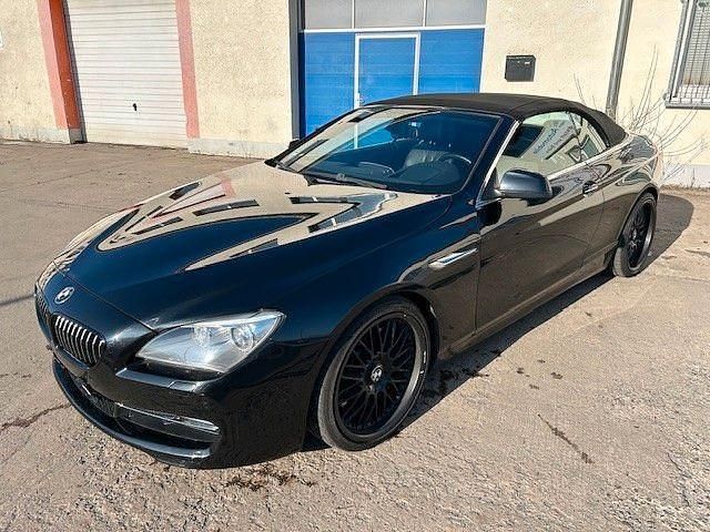 Schwarz Gebraucht 2010 BMW 650 Cabriolet Performance Cabrio | 19.900 € (Teuer) - Bild 1/4