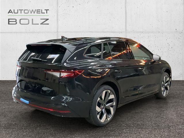 Neu Skoda Enyaq iV RS 250 kW (340 PS) 2025 Schwarz SUV