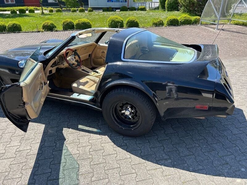 Gebraucht Corvette C3 200 PS (147 kW) 1978 Schwarz Coupé