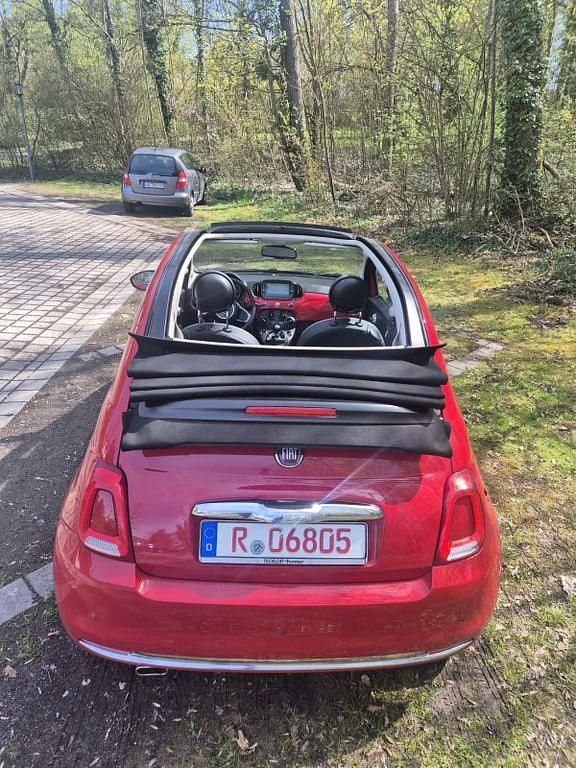 Gebraucht Fiat 500C Lounge 69 PS (50 kW) 2019 Rot Cabrio