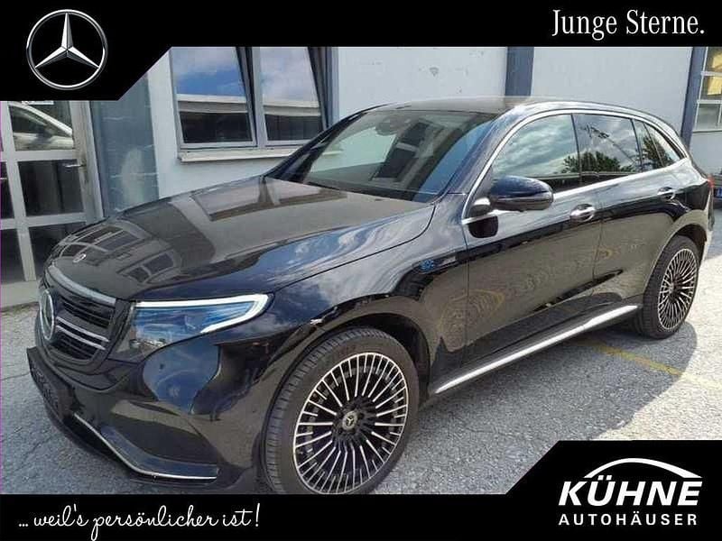 Schwarz, Gebraucht 2021 Mercedes EQC400 AMG SUV | 34.950 € (Fairer Preis) - Bild 1/4