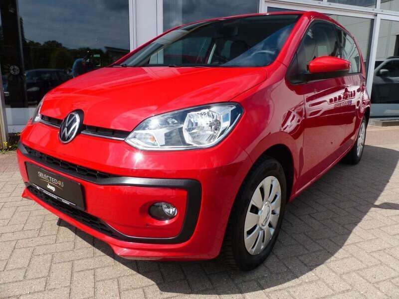 Rot Gebraucht 2021 VW up! Basis Kleinwagen | 9.980 € (Fairer Preis) - Bild 1/4