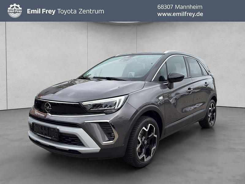 Vulkan grau metallic Gebraucht 2024 Opel Crossland Elegance SUV | 23.990 € (Fairer Preis) - Bild 1/4