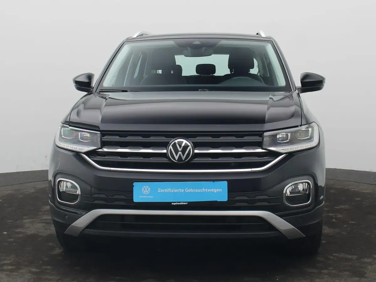 Gebraucht VW T-Cross Style 110 PS (80 kW) 2021 Schwarz SUV