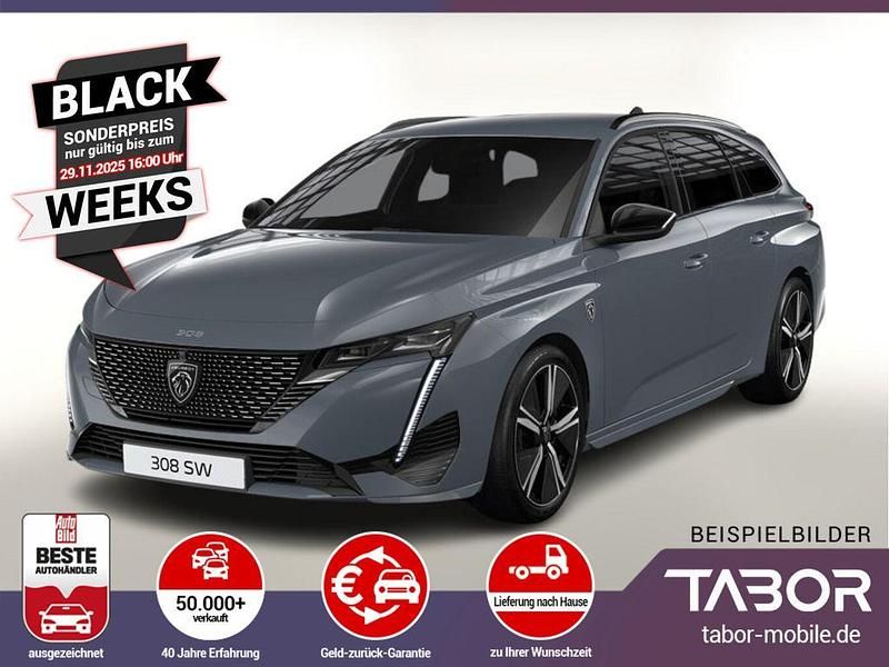 Grau (selenium grau metallic) Neu 2025 Peugeot 308 GT Kombi | 30.248 € (Fairer Preis) - Bild 1/4