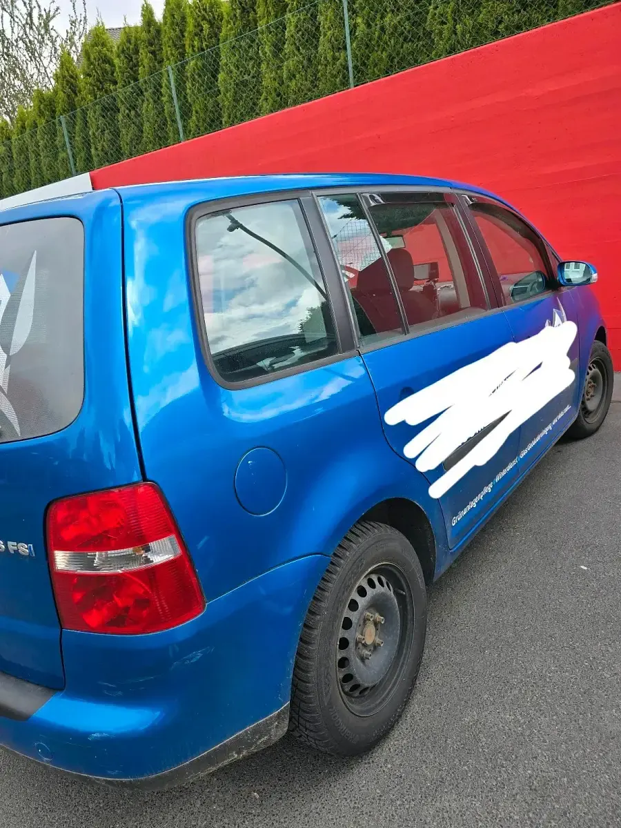Gebraucht VW Touran 2003 Blau Van / Kleinbus