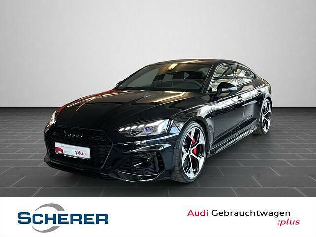 Mythosschwarz metallic (metallic) Gebraucht 2023 Audi RS5 Sportback Ambiente Limousine | 75.880 € (Etwas zu teuer) - Bild 1/2