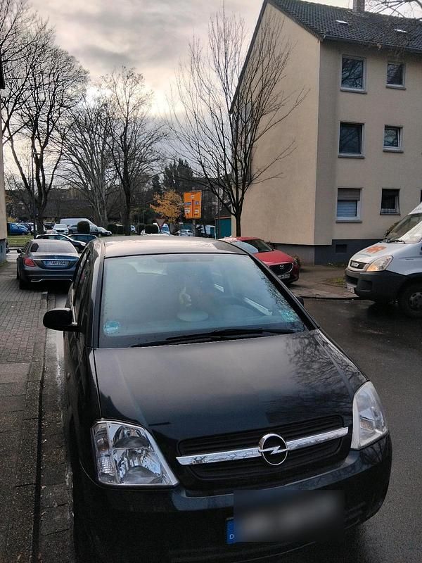 Schwarz Gebraucht 2003 Opel Meriva Van / Kleinbus | 1.200 € (Guter Preis) - Bild 1/4