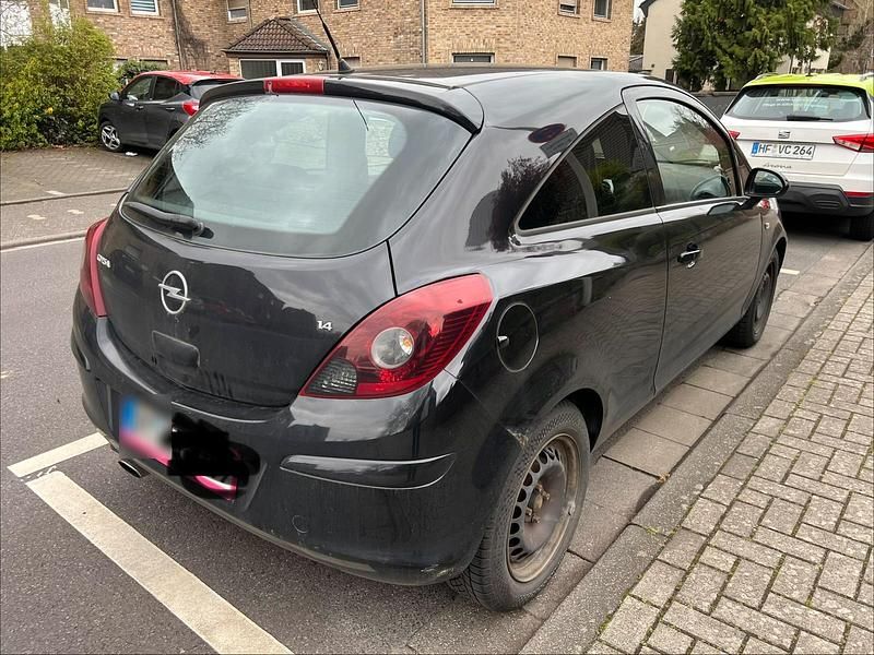 Gebraucht Opel Corsa 90 PS (66 kW) 2008 Schwarz Kleinwagen