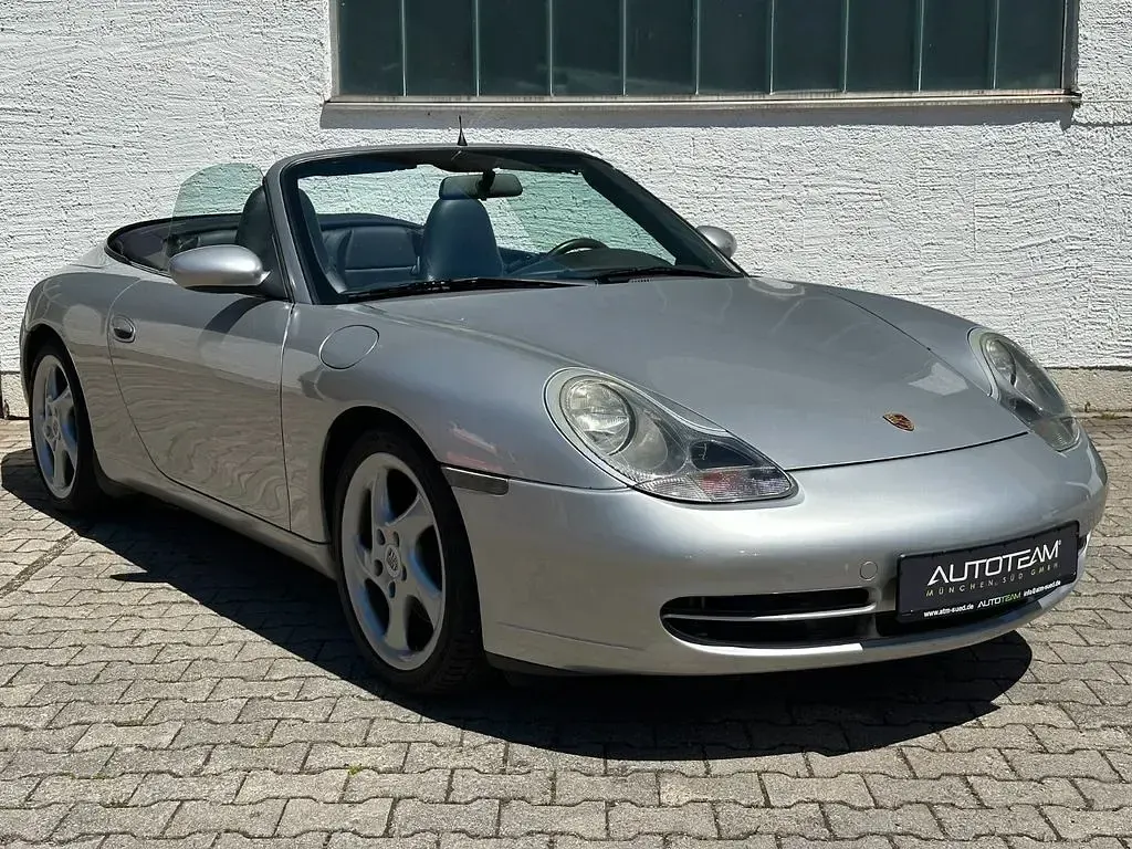 Gebraucht Porsche 911 Carrera Cabriolet 300 PS (220 kW) 2000 Silber Cabrio