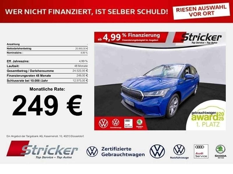 Gebraucht Skoda Enyaq iV 108 kW (148 PS) 2023 Blau SUV