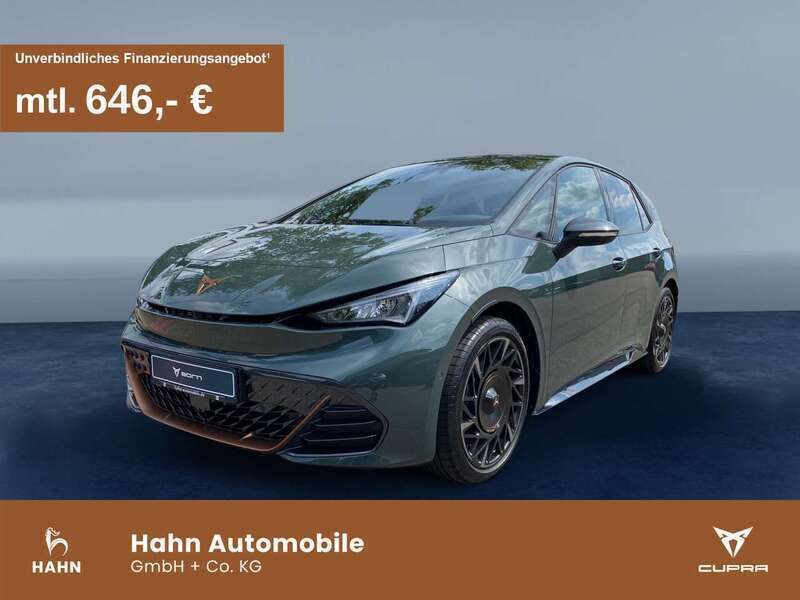 Dark forest metallic Gebraucht 2024 Cupra Born VZ3 Kleinwagen | 42.995 € (Guter Preis) - Bild 1/3