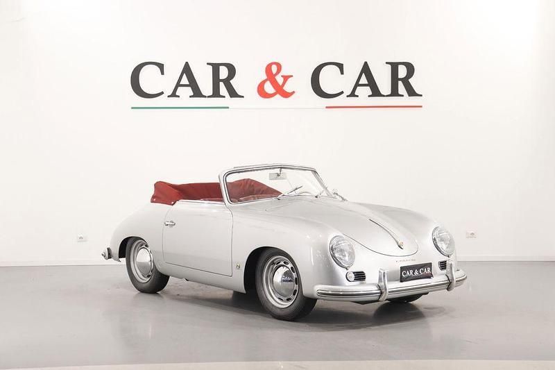 Silber Gebraucht 1955 Porsche 356 Cabrio | 300.000 € - Bild 1/4