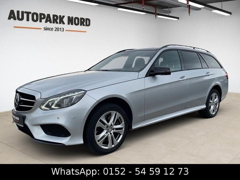 Iridiumsilber metalliclack Gebraucht 2017 Mercedes E350 AMG Kombi | 16.999 € (Superpreis) - Bild 1/4