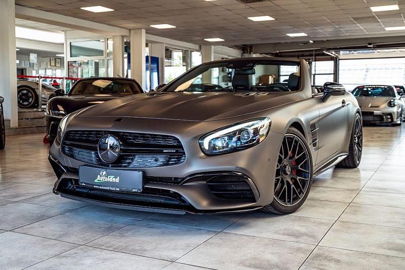 Obsidianschwarz metallic Gebraucht 2017 Mercedes SL63 AMG AMG Cabrio | 99.990 € (Teuer) - Bild 1/4