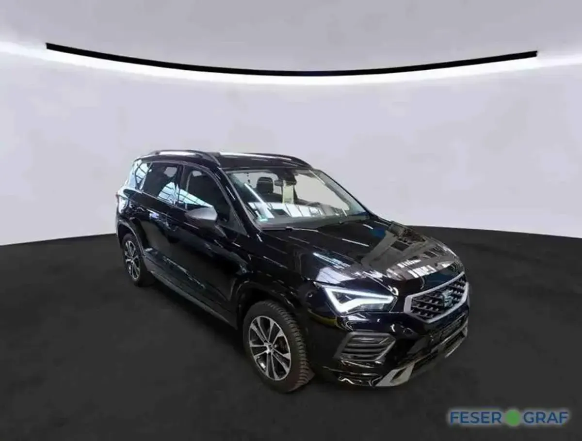Gebraucht Seat Ateca FR 150 PS (110 kW) 2025 Magic schwarz metallic SUV