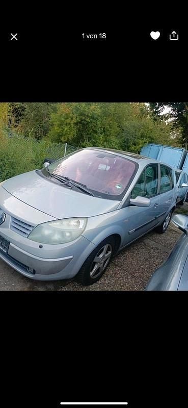 Silber Gebraucht 2003 Renault Scénic Van / Kleinbus | 1.399 € (Guter Preis) - Bild 1/4