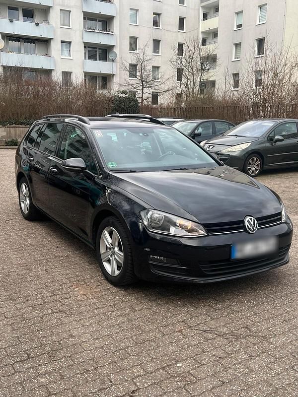 Gebraucht VW Golf VII Trendline 110 PS (80 kW) 2013 Schwarz Kombi
