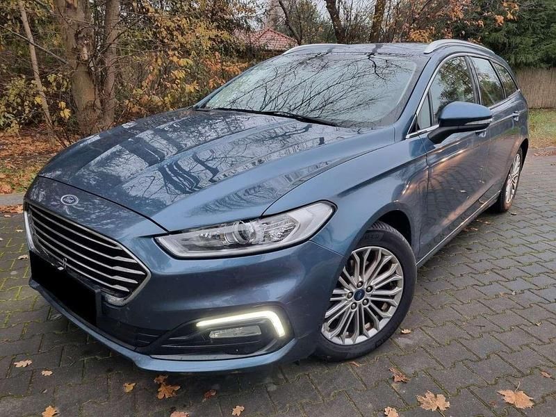 Blau Gebraucht 2021 Ford Mondeo Kombi | 20.300 € (Guter Preis) - Bild 1/4