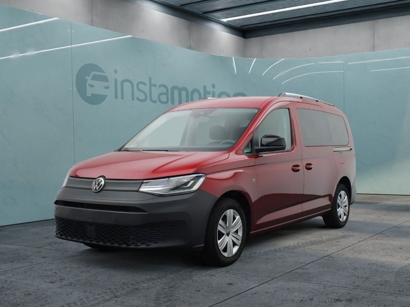 Rot Gebraucht 2023 VW Caddy Maxi Van / Kleinbus | 38.120 € (Teuer) - Bild 1/3