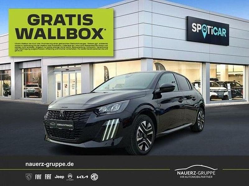 Gebraucht Peugeot e-208 11 kW (15 PS) 2024 Schwarz Kleinwagen