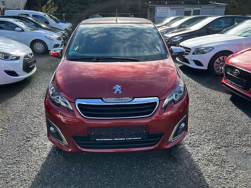 Gebraucht Peugeot 108 Top! Collection 72 PS (52 kW) 2020 Orange Cabrio