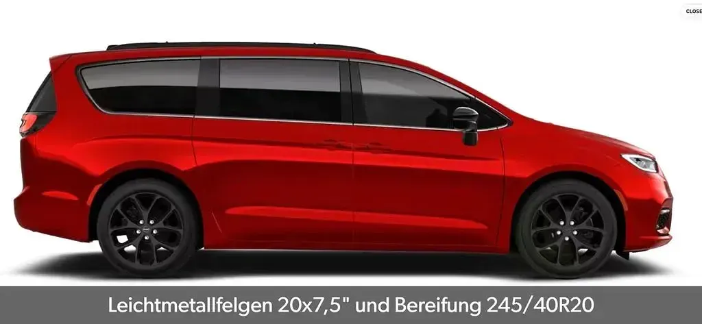 Nowe Chrysler Pacifica Limited 291 KM (214 kW) 2025 Czarny Minivan
