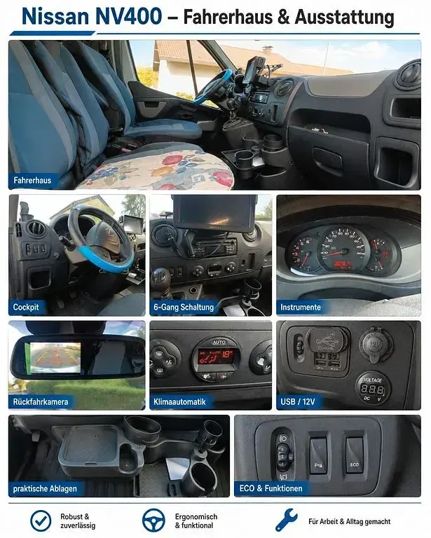 Gebraucht Nissan NV400 147 PS (108 kW) 2018 Weiß Van