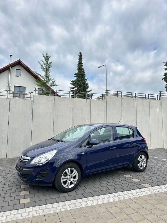Blau Gebraucht 2013 Opel Corsa Limousine | 3.600 € (Guter Preis) - Bild 1/4