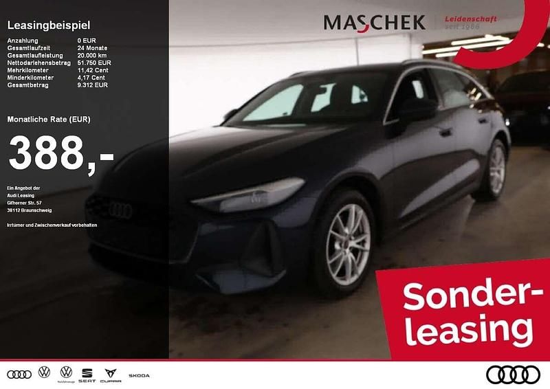 Gebraucht Audi A5 Edition .1 204 PS (150 kW) 2025 Mythosschwarz metallic Kombi