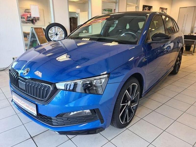 Blau Gebraucht 2022 Skoda Scala Monte Carlo Kleinwagen | 21.300 € (Fairer Preis) - Bild 1/4