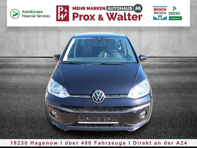 Gebraucht VW up! 65 PS (47 kW) 2021 Deep black perleffekt (metallic) Kleinwagen