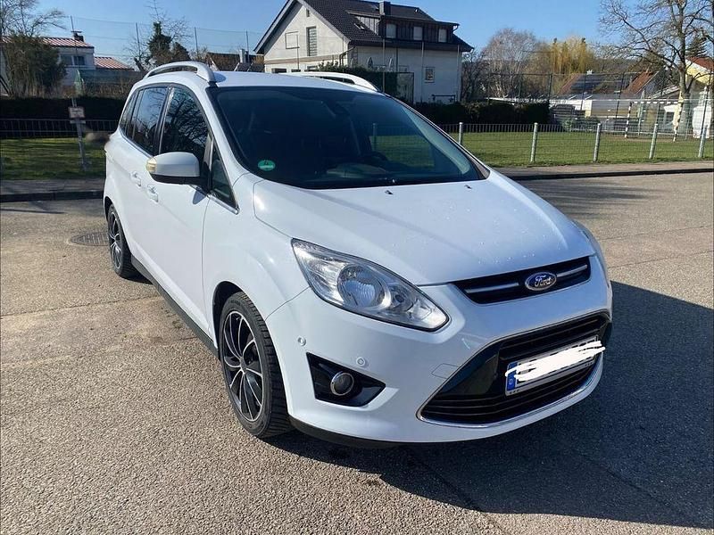 Gebraucht Ford Grand C-Max Titanium 125 PS (91 kW) 2011 Weiß Van / Kleinbus