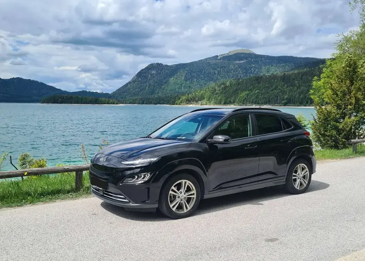 Gebraucht Hyundai Kona Prime 150 kW (204 PS) 2022 Schwarz SUV
