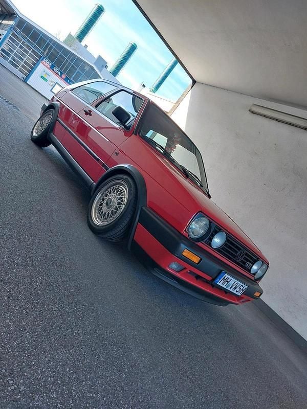 Rot Gebraucht 1989 VW Golf II GTI Kleinwagen | 12.000 € - Bild 1/4