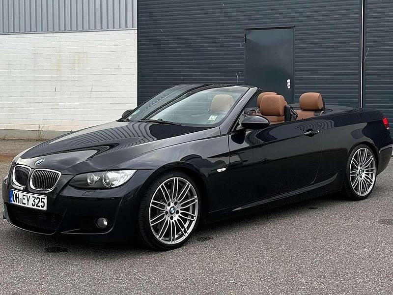Schwarz Gebraucht 2008 BMW 325 Cabriolet Comfort Edition Cabrio | 14.999 € (Teuer) - Bild 1/4