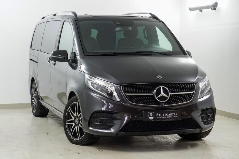 Grau Gebraucht 2020 Mercedes V300 AMG line Van / Kleinbus | 49.700 € (Fairer Preis) - Bild 1/4