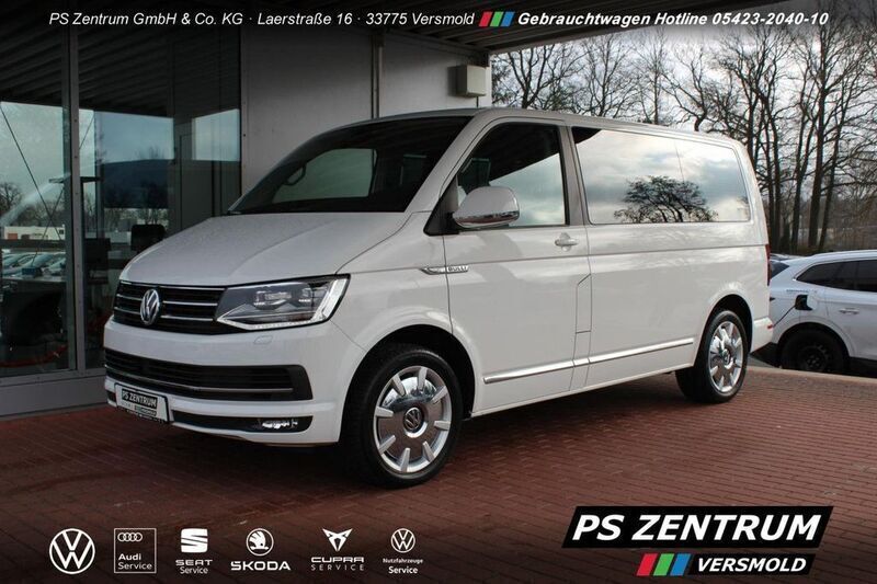 Candyweiß Gebraucht 2017 VW T6 Comfortline Van | 34.930 € (Teuer) - Bild 1/4