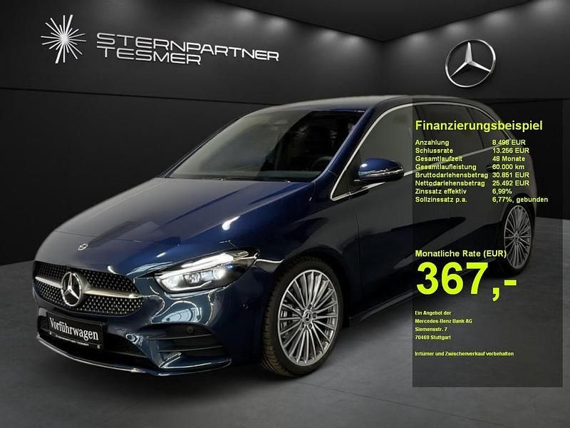 Denimblau Gebraucht 2023 Mercedes B200 AMG Van / Kleinbus | 33.890 € (Teuer) - Bild 1/3