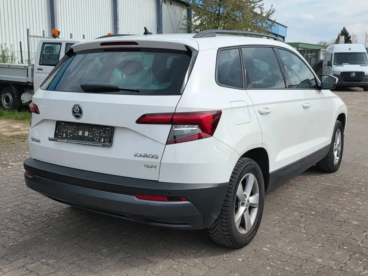 Gebraucht Skoda Karoq Style 150 PS (110 kW) 2018 Weiß SUV