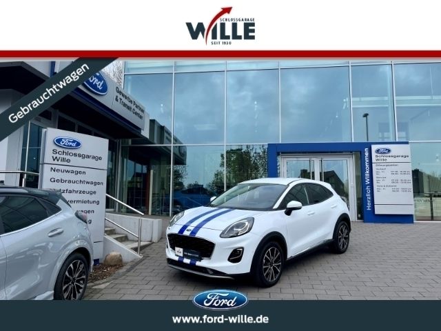Weiss Gebraucht 2022 Ford Puma Titanium SUV | 19.550 € (Fairer Preis) - Bild 1/4