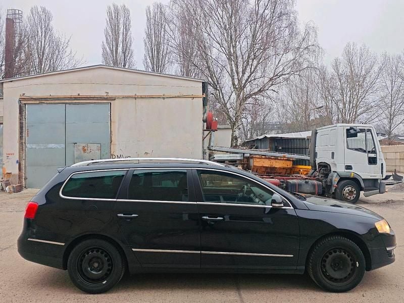 Gebraucht VW Passat 122 PS (89 kW) 2008 Schwarz Kombi