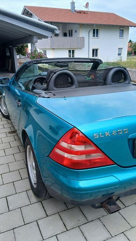 Gebraucht Mercedes SLK200 136 PS (100 kW) 1999 Grün Cabrio