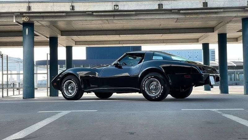 Schwarz Gebraucht 1979 Corvette C3 Cabrio | 25.000 € - Bild 1/4