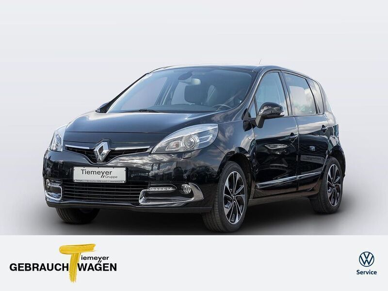 Schwarz Gebraucht 2015 Renault Scénic III Bose Edition Van / Kleinbus | 9.880 € (Teuer) - Bild 1/4