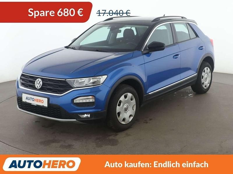 Ravennablau Gebraucht 2019 VW T-Roc Style SUV | 16.360 € (Fairer Preis) - Bild 1/3