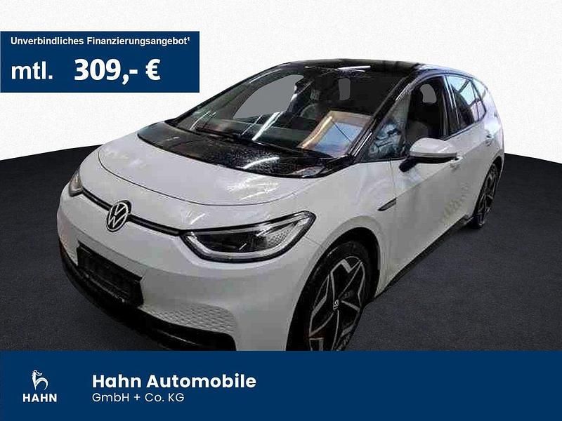 Gletscherweiß metallic Gebraucht 2021 VW ID.3 Pure Kleinwagen | 20.530 € (Fairer Preis) - Bild 1/3